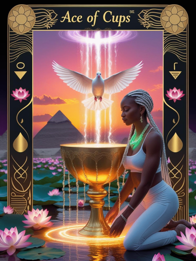 Ace of Cups Christ Consciousness Tarot