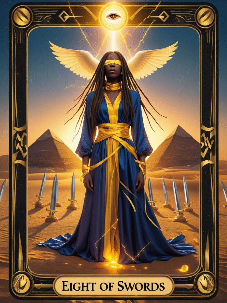 Eight of Swords Christ Consciousness Tarot