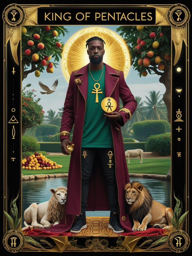 King of Pentacles Christ Consciousness Tarot