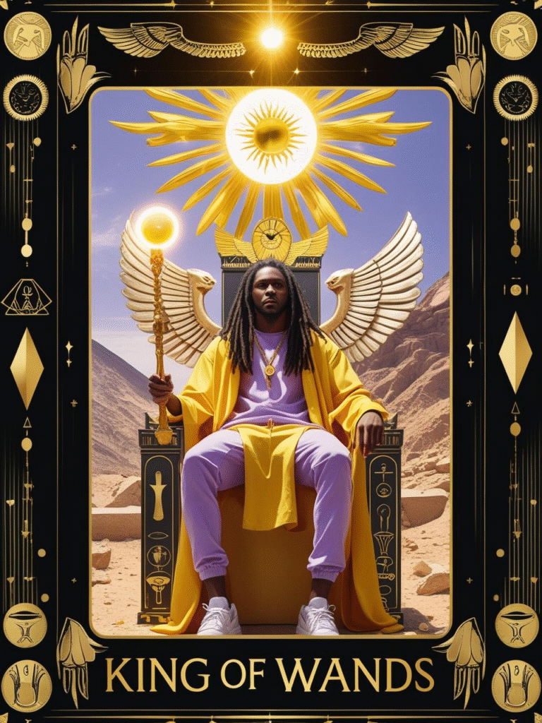King of Wands Christ Conscious Tarot
