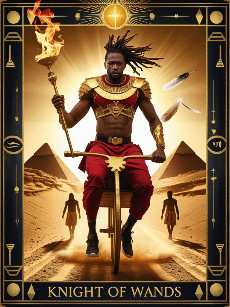 Knight of Wands Christ Consciousness Tarot (1)