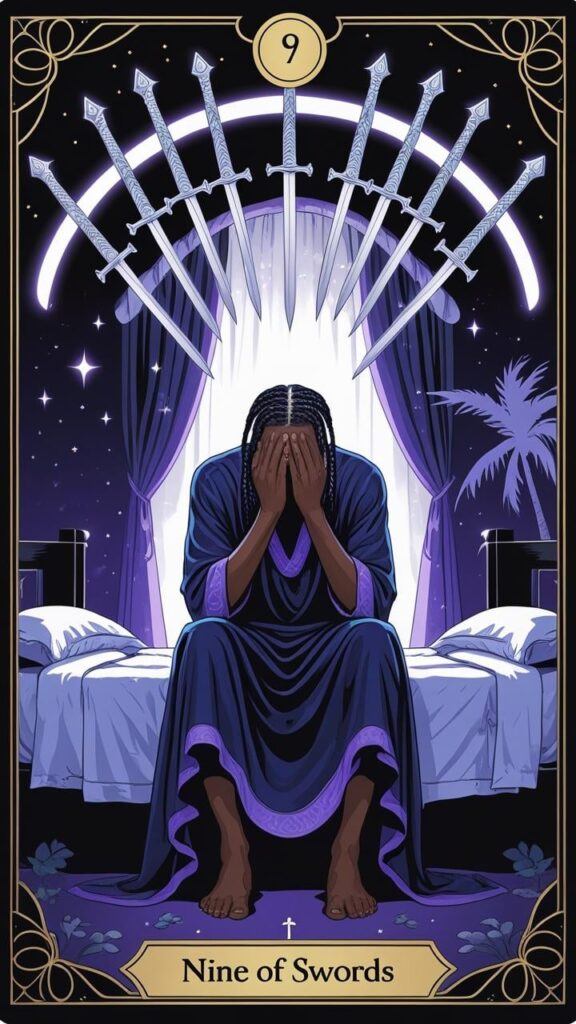 Nine of Swords Christ Consciousness Tarot
