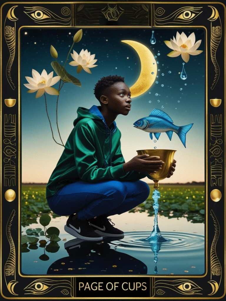 Page of Cups Christ Consciousness Tarot