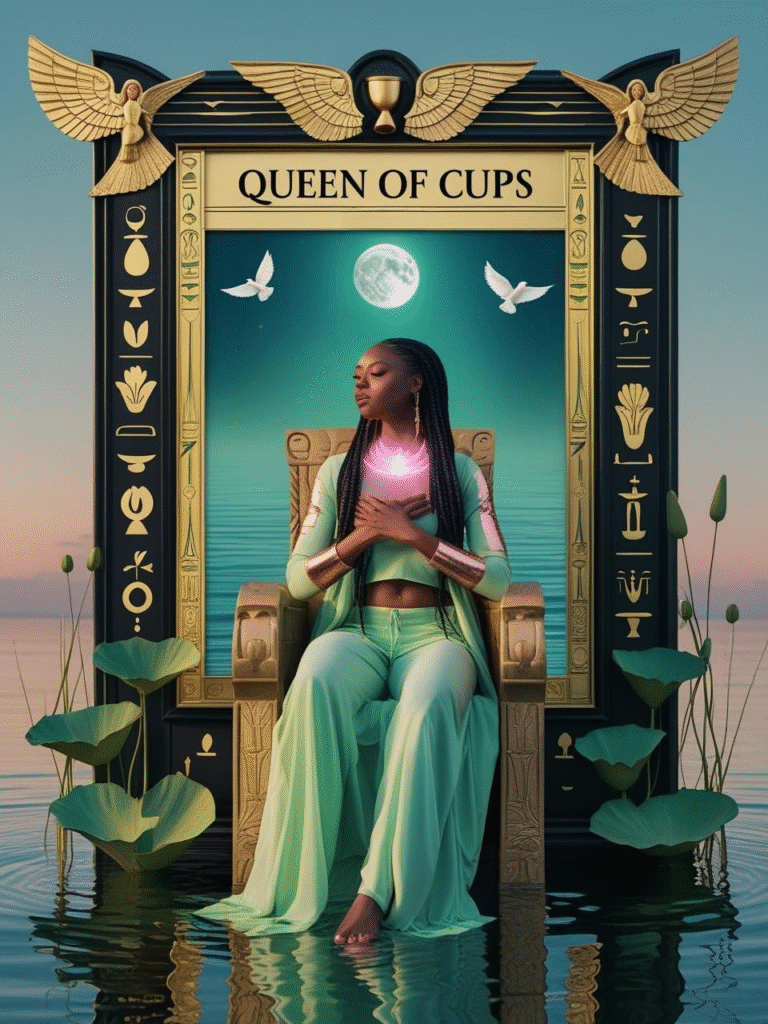 Queen of Cups Christ Consciousness Tarot