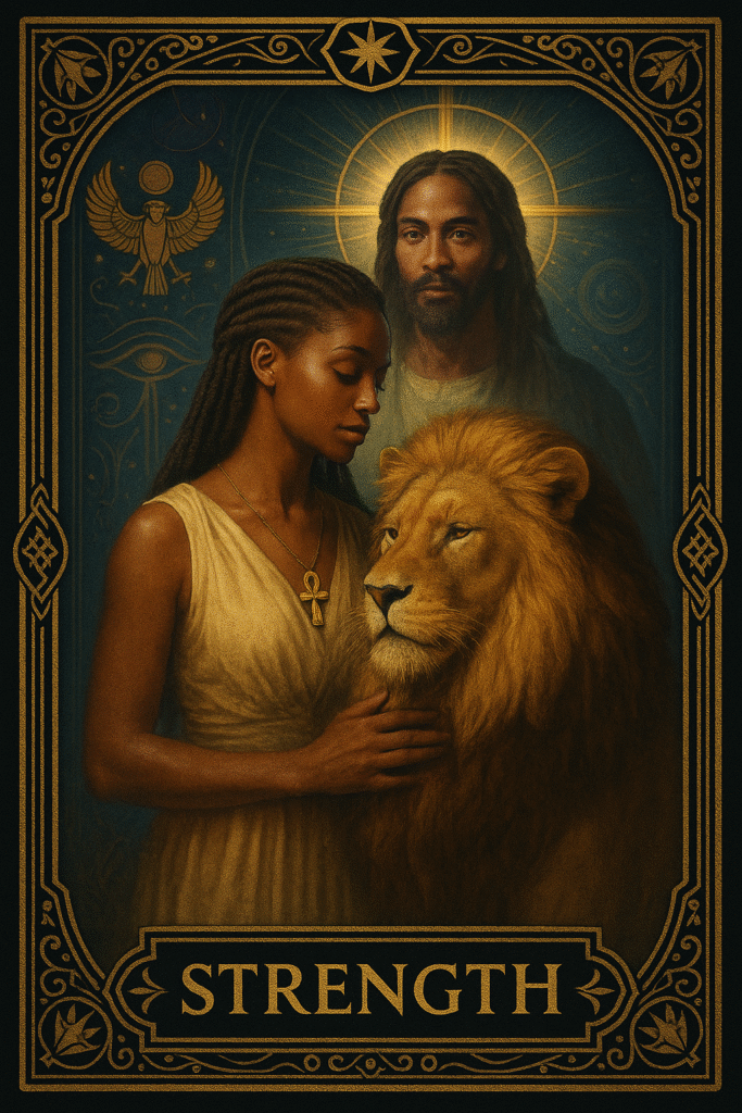 Strength Christ Consciousness Tarot