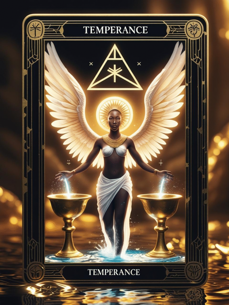 Temperance Christ Consciousness Tarot