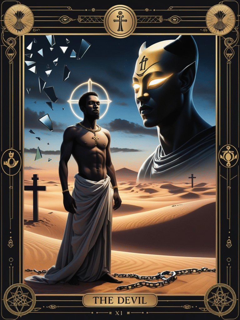 The Devil Christ Consciousness Tarot