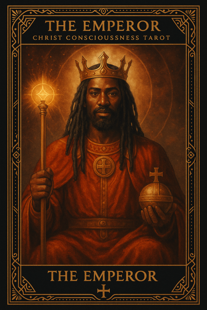 The Emperor Christ Consciousness Tarot