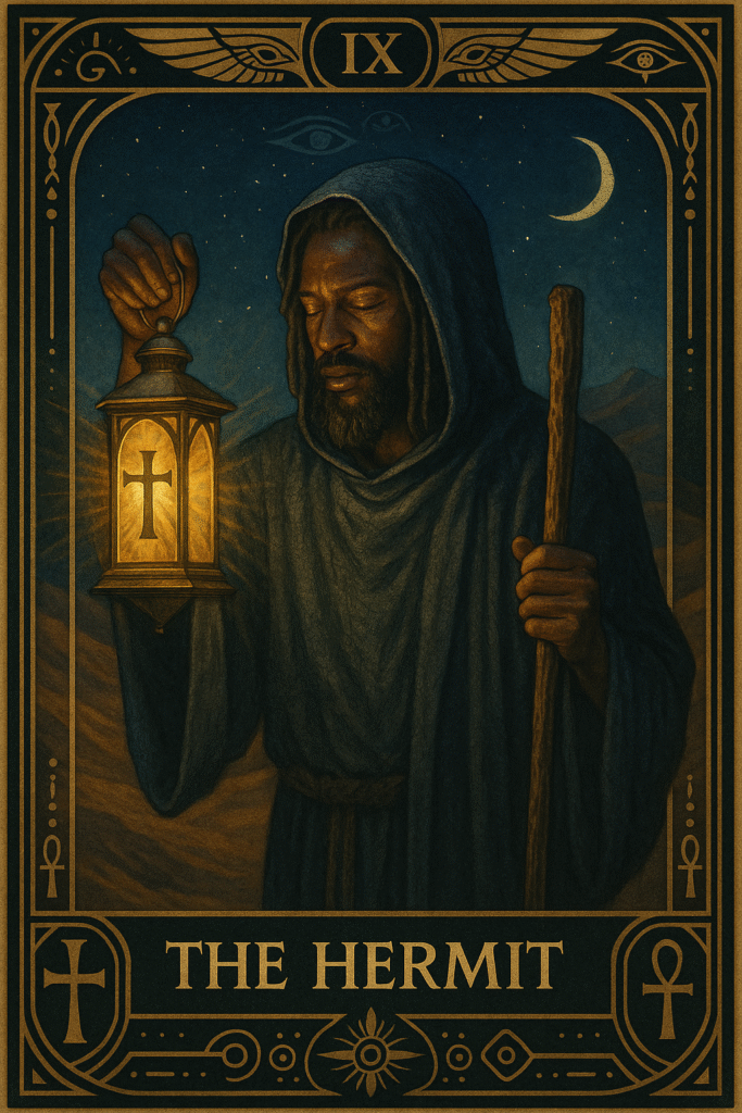 The Hermit Christ Consciousness Tarot