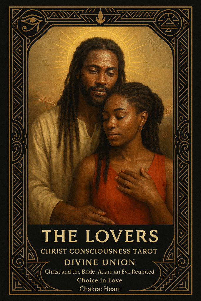 The Lovers Christ Consciousness Tarot