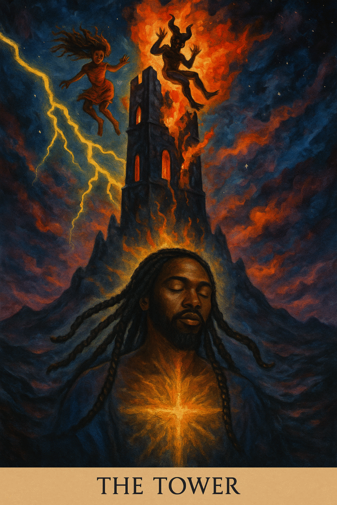 The Tower Christ Consciousness Tarot